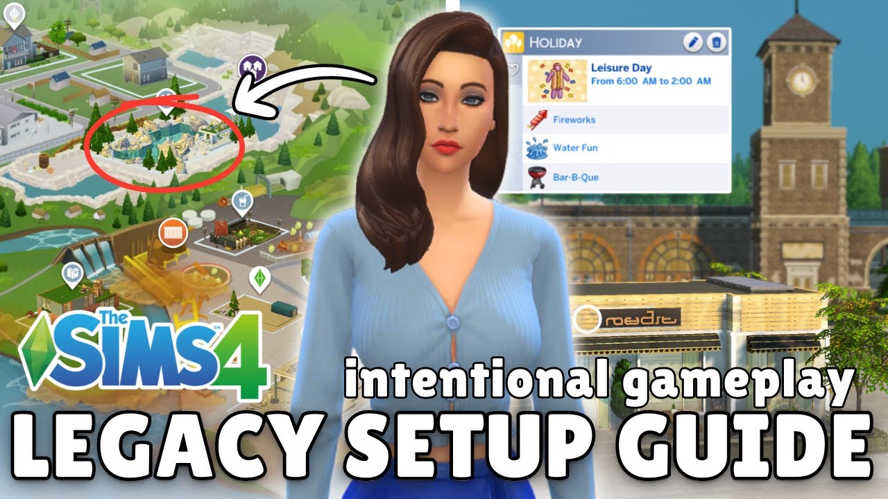 Как начать испытание «Наследие» в Sims 4 (3-шаговая система)