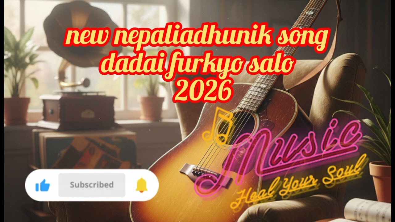 new nepali adhunik song dadai furkyo salo 2026