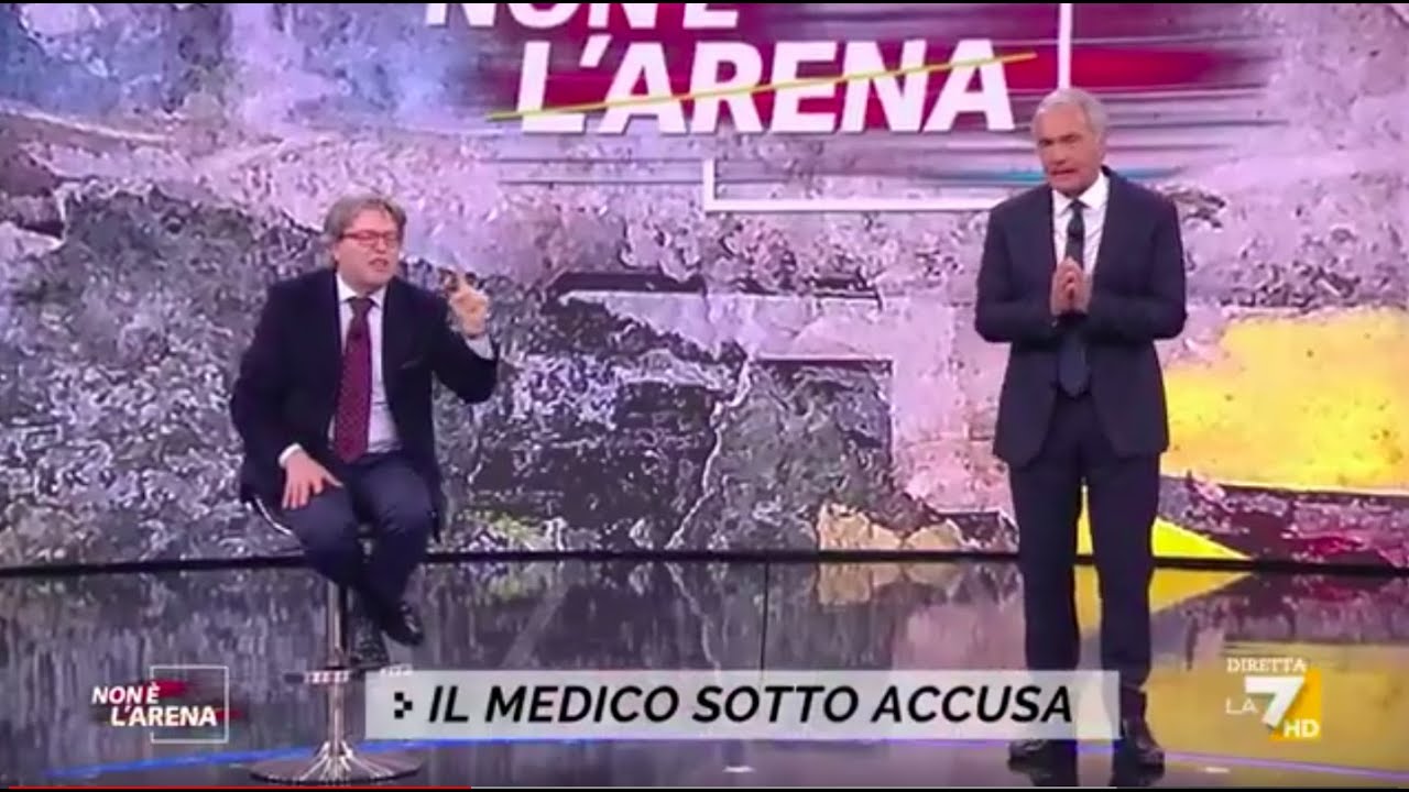 Vaccino anti-covid, Massimo Giletti vs Mariano Amici: 