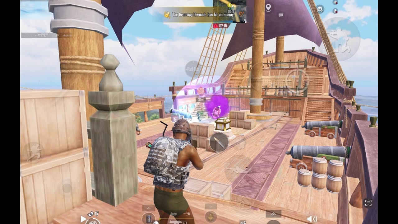 Top se bhag rha tha mei dancing genie granade fenk k bahar nikal liya 😂😂 #pubgm #bgmi #pubg #gaming