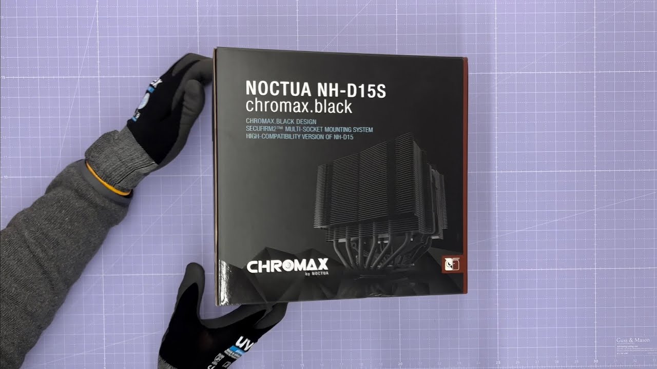 Noctua NH-D15S chromax.black - Unboxing