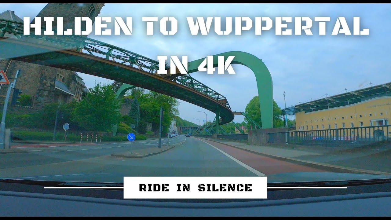 Driving from Hilden on the Autobahn to Wuppertal in 4K | Germany