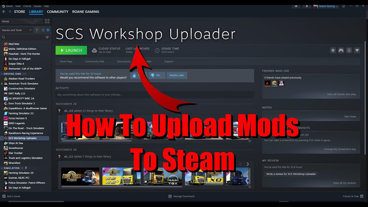 How To Upload Mods To Steam Workshop ATS & ETS 2 V1.53