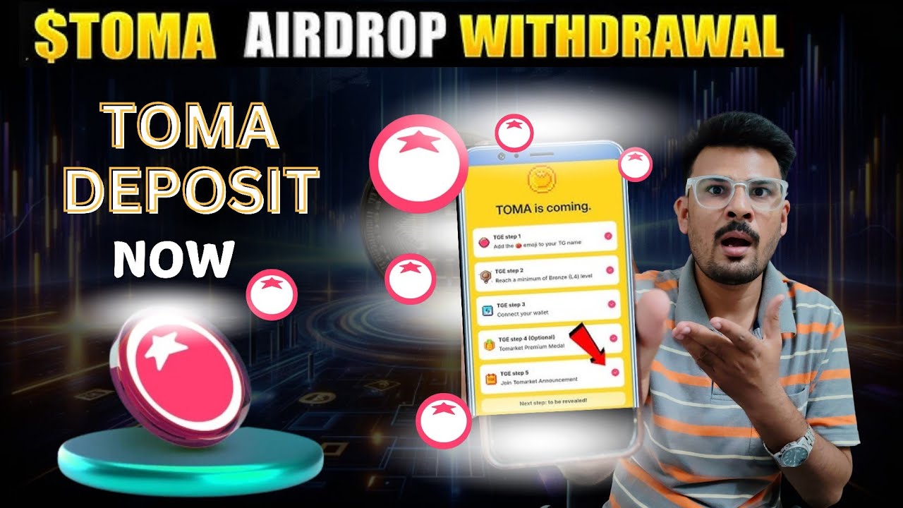 🍅 withdrawal  Start | Deposit start Update | Tomarket Tomato coin | Tomarket Stars ||