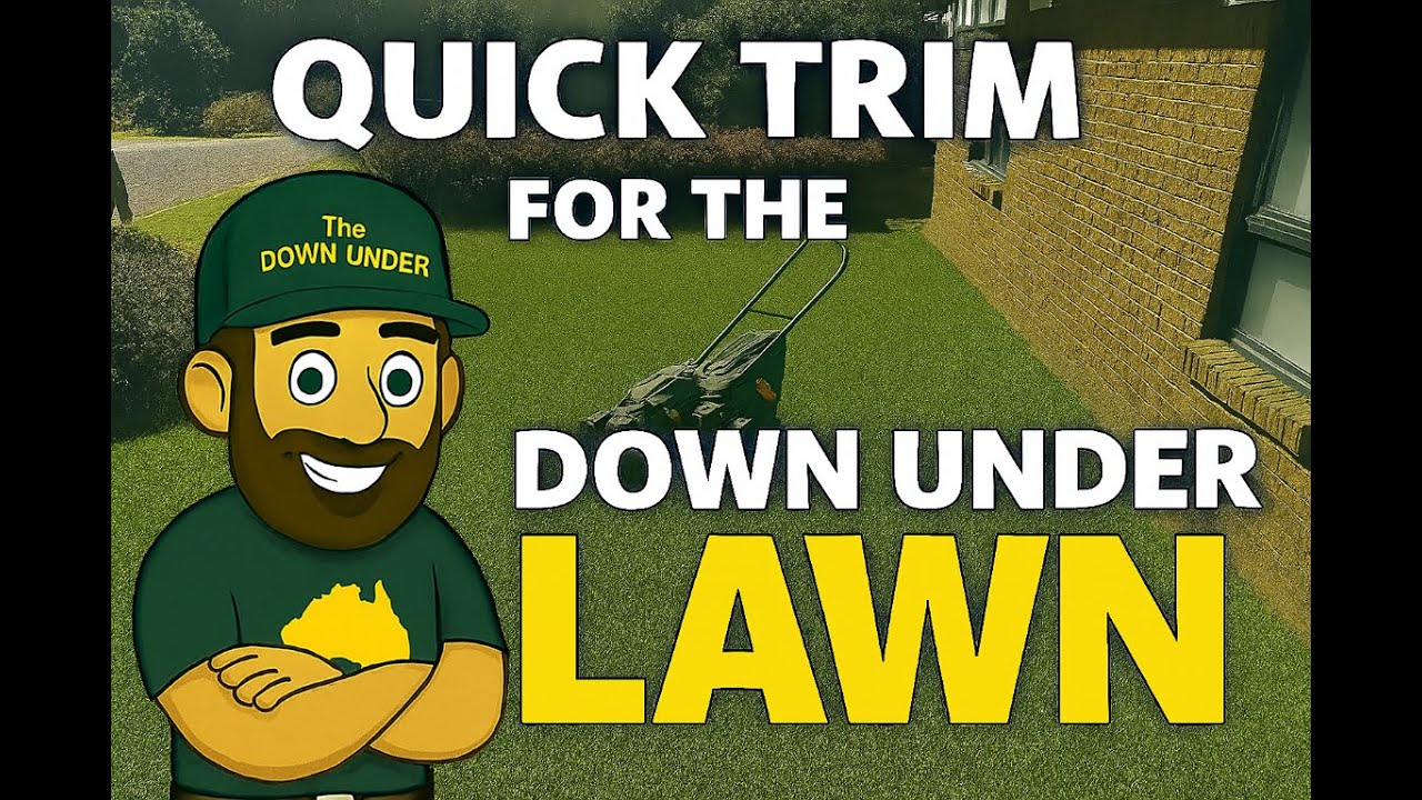 Trimmed in Minutes: Zoysia Australis Made Easy! Fast Lawn Mowing, Aussie Grass Care Tips