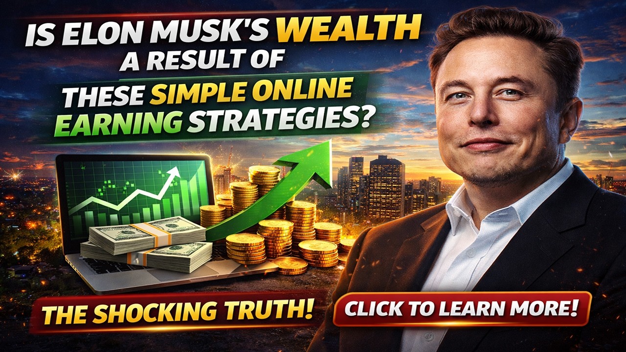 How Elon Musk Got Rich | Lessons for Online Earners