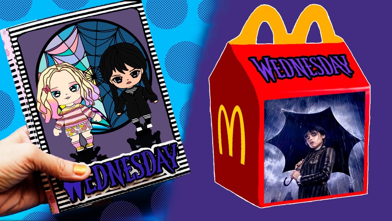 HICE UN LIBRO DE JUEGOS MIERCOLES ADDAMS (Merlina Addams)🦇DIY WESNESDAY