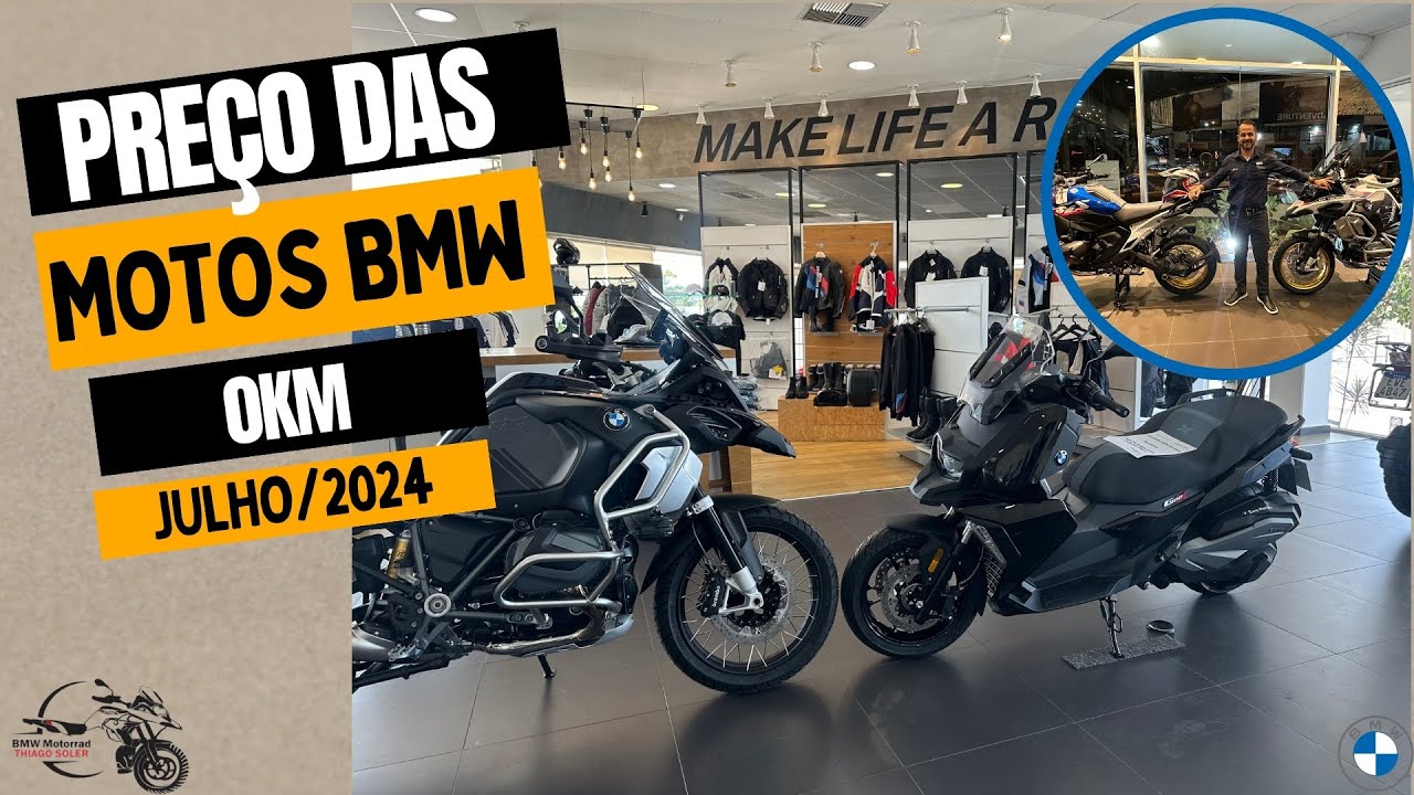 PREÇO DAS MOTOS BMW OKM [JULHO/2024]
