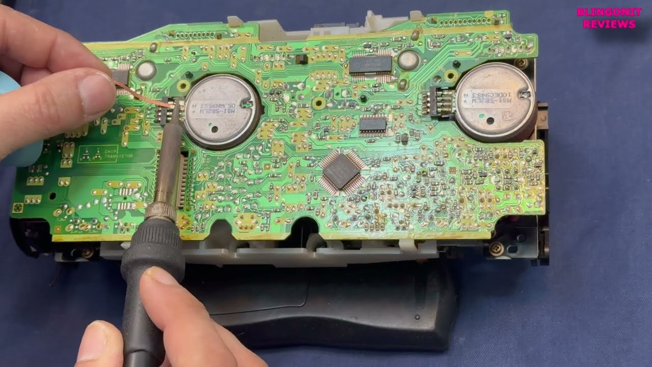Panasonic RX DT 75 ,cassette deck mechanics repair