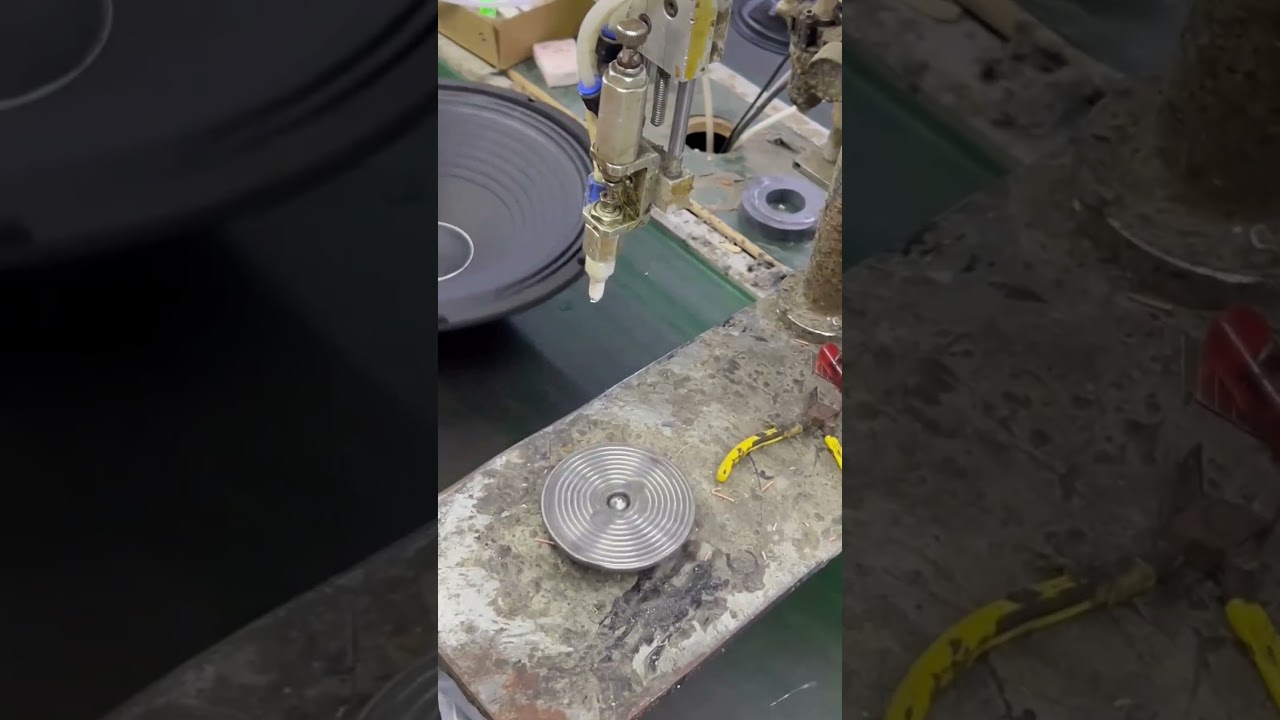 Loudspeaker Manufacturing Process | Precision Speaker Cone Assembly