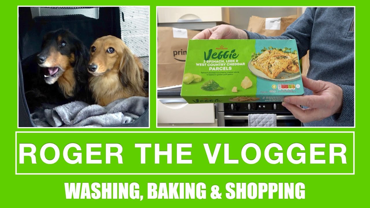Washing, Baking, Dog Sitting & Morrisons Shopping