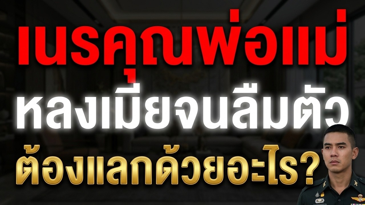 เนรคุณพ่อแม่เพื่อปรนเปรอเมีย... บทเรียนราคาแพงของคนลืม 