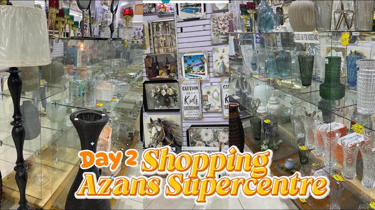 Покупайте все для дома в супермаркете Azans Supercentre - часть 2 | Отдыхайте с Ви