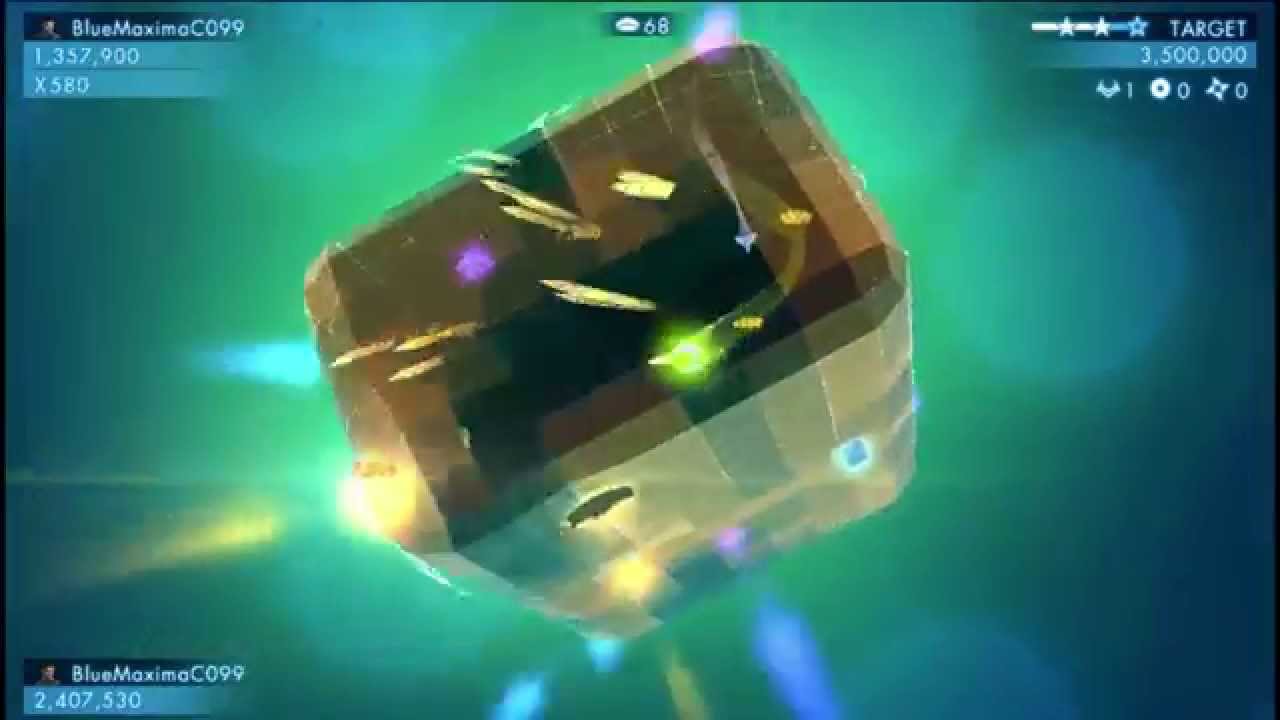 Geometry Wars 3: Dimensions Evolved Vita Gameplay