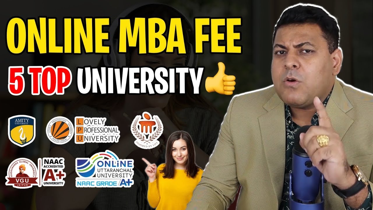 Online MBA Fee? Top 5 Online MBA Fee👍 Online MBA Fee in India?