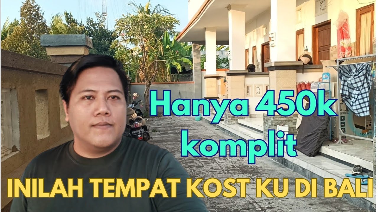 KOST 450K DI BALI!!! GILA MURAH BANGET #bali