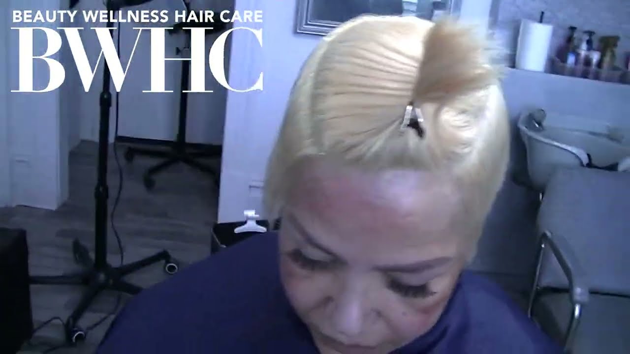 Dark Blonde Toner on Bleached Hair [Before & After]