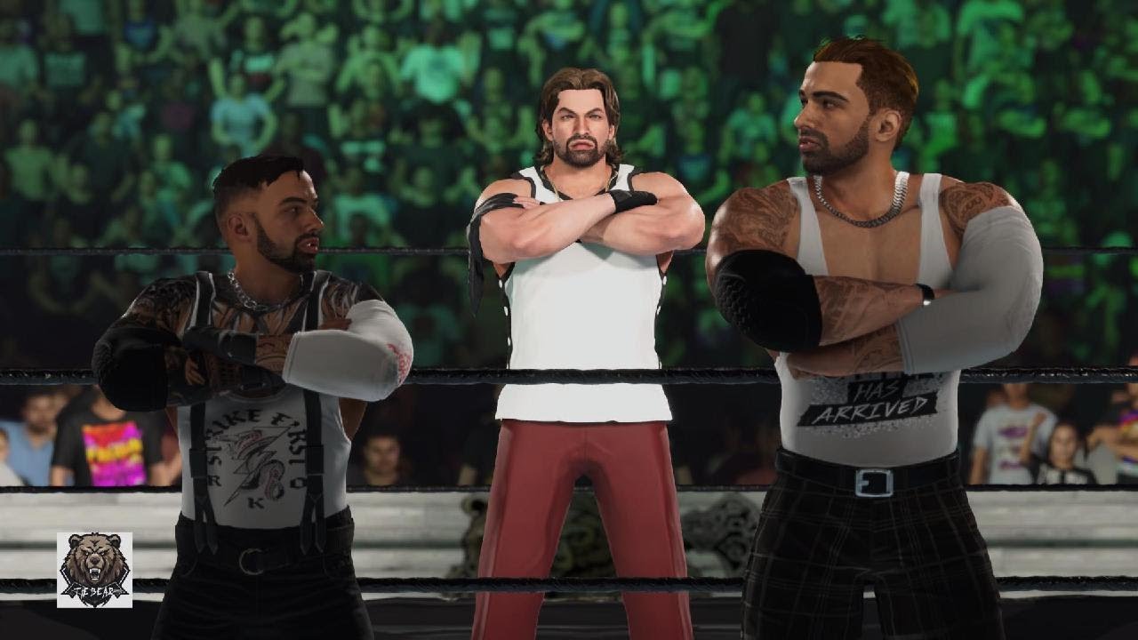 WWE 2K25 3v3 Tag Match