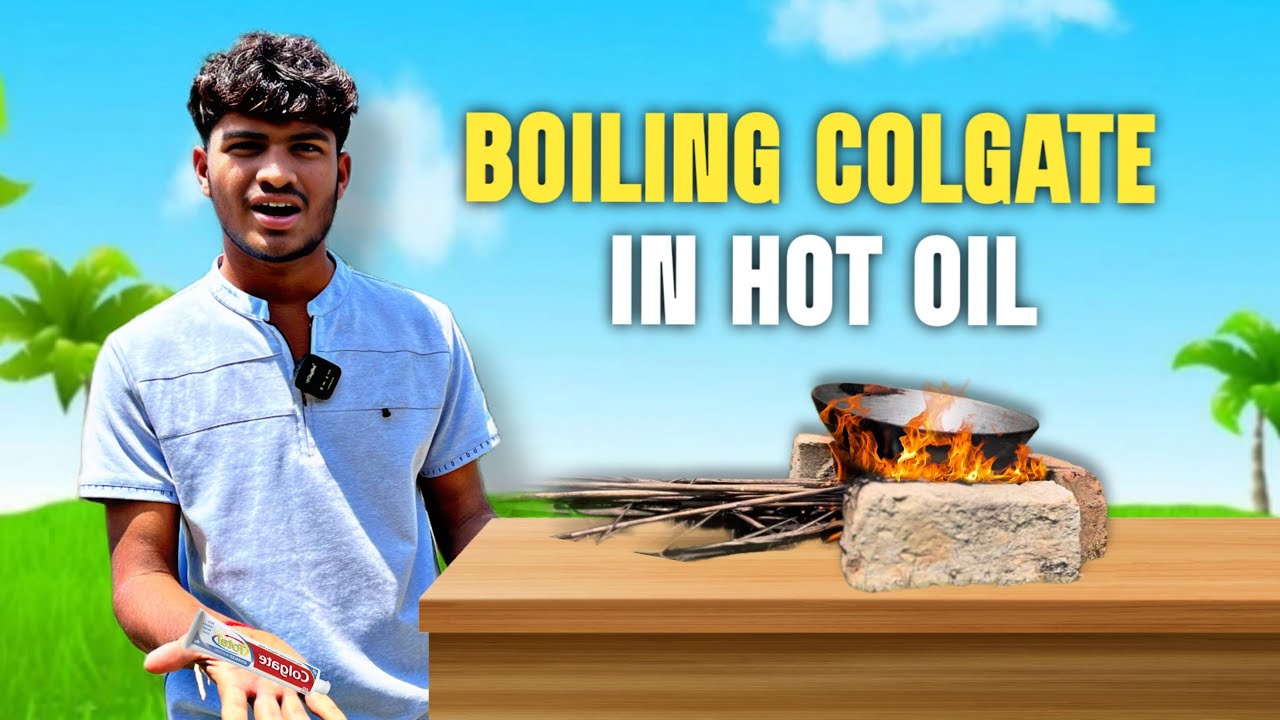 Colgate vs hot oil