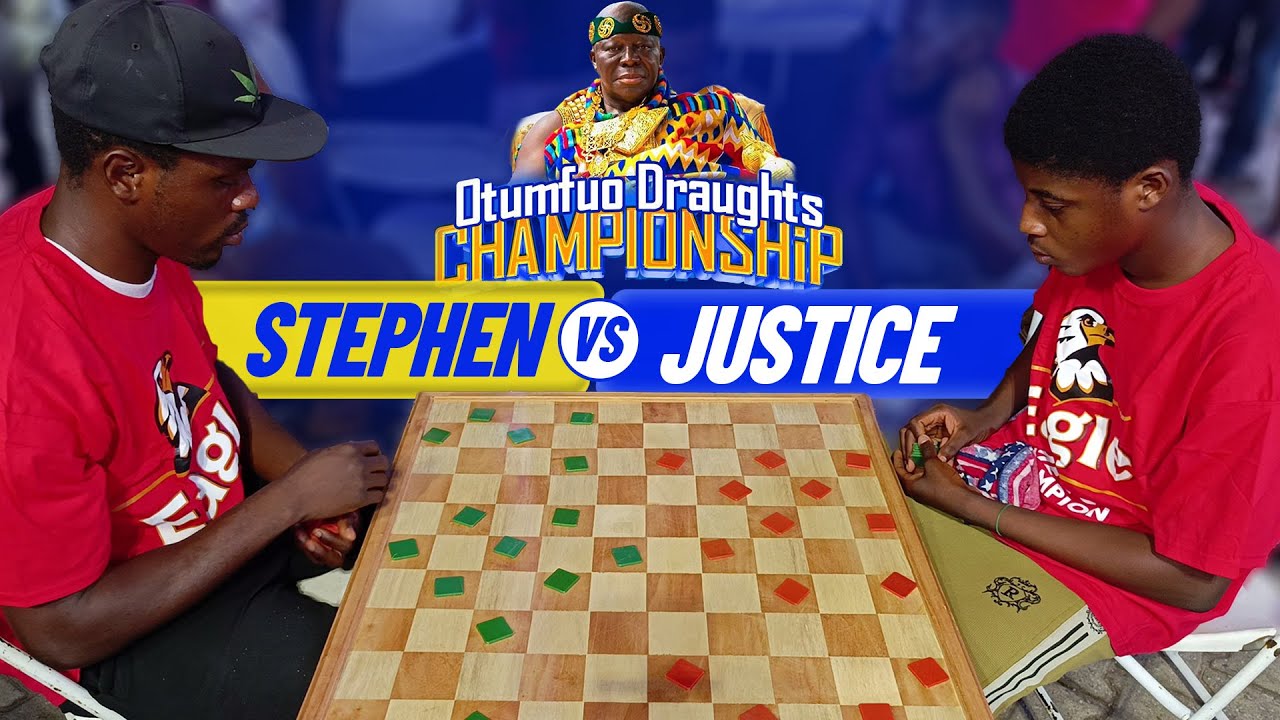 Stephen (Ashanti) vs Justice (Volta) - Otumfuor Draughts Championship 2025 - Round of 16