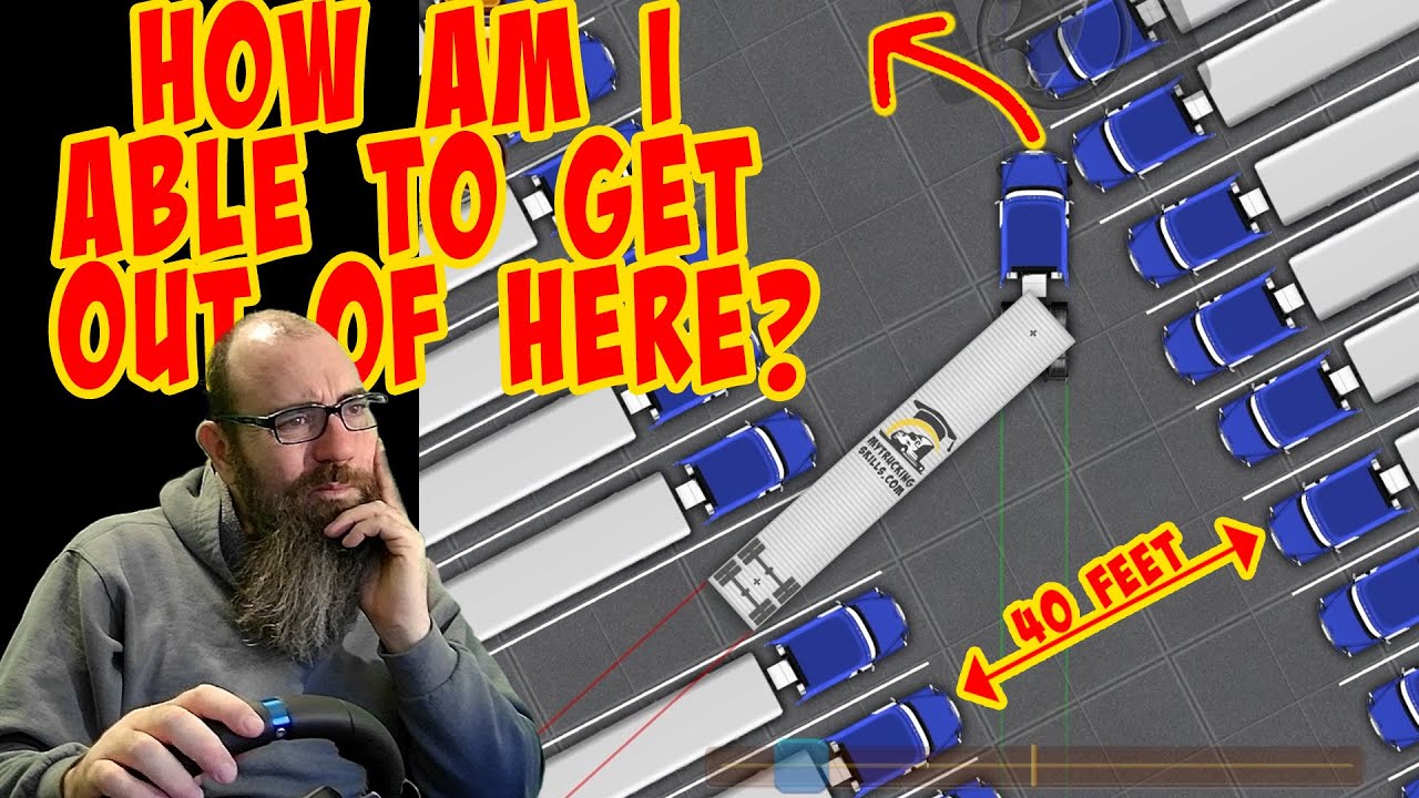 Can You Park A Semi Truck Better Than Me?