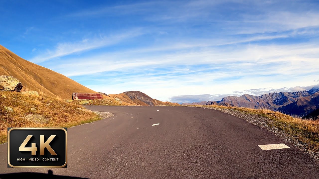 Driving to Iron Cross pass - Scenic 4K Drive from the Arvan Valley and Saint-Sorlin-d'Arves, France