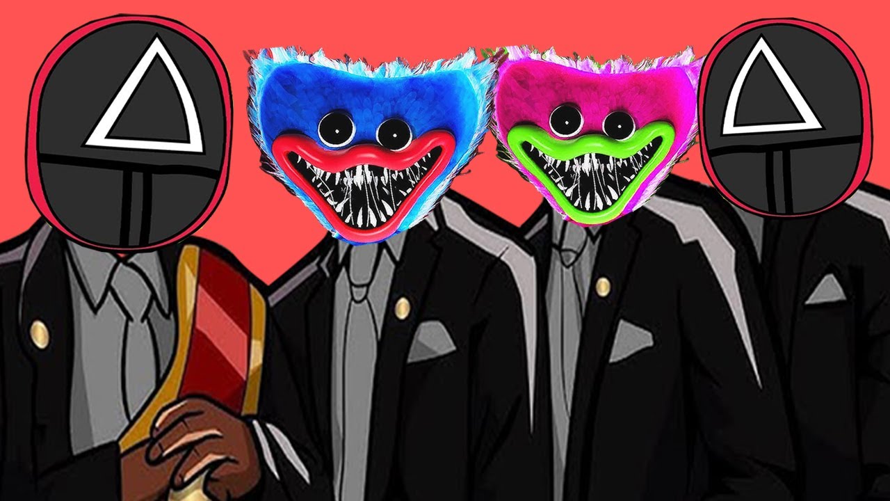 Poppy Playtime & Squid Game - Coffin Dance Meme Song Megamix (Cover)