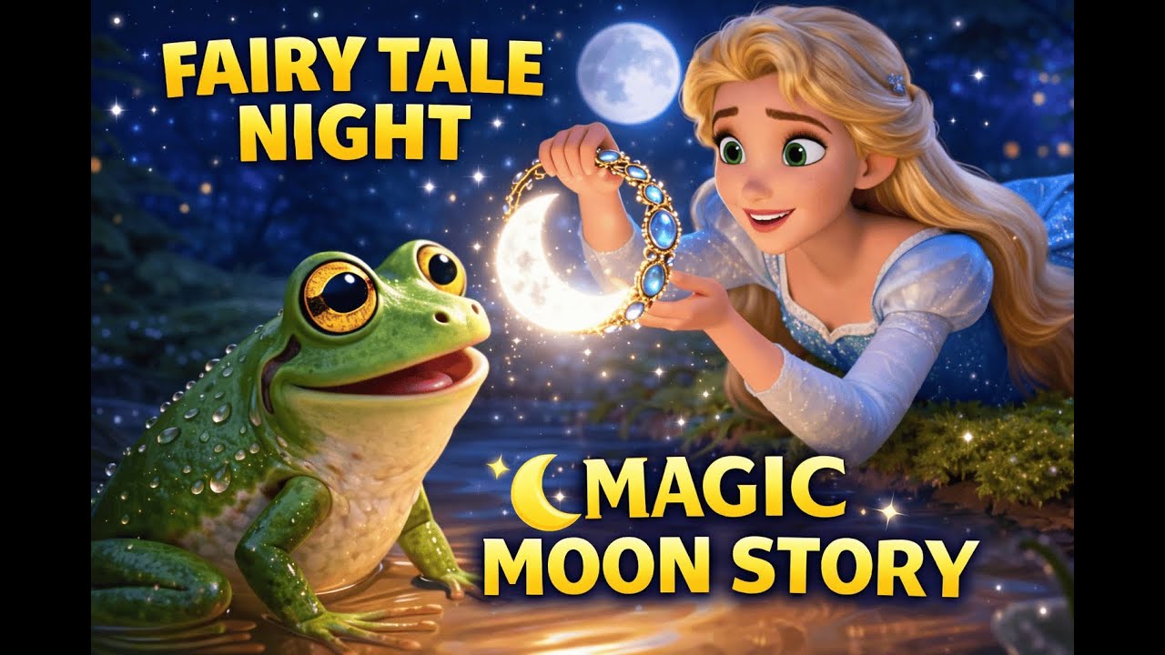 Freddy and the Moonlight Princess 🌙✨ | Magical Bedtime Story for Kids