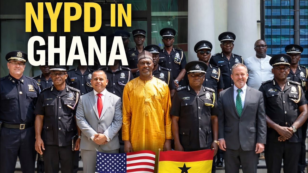 Почему полиция Нью-Йорка 🇺🇸 приехала в Гану 🇬🇭