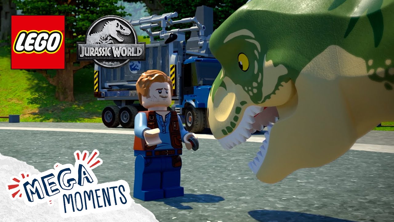 How to Tame a T-Rex! 🦖 | LEGO Jurassic World: Legend of Isla Nublar | Mega Moments