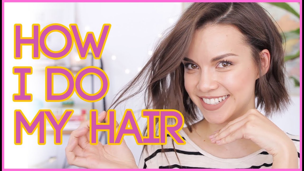 How I Style My Hair! // Textured Waves for Short Hair ◈ Ingrid Nilsen