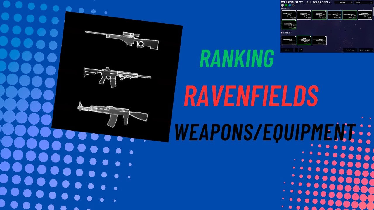 RANKING every weapon/equipment in ravenfield
