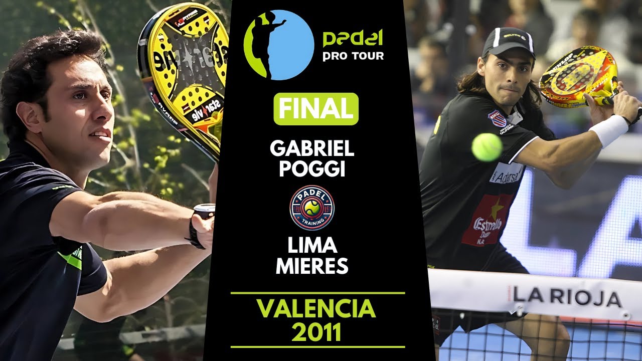 🏆 Final Valencia 2011 Pro Tour | Padel Flashback: Lima/Mieres vs Poggi/Grabiel | Highlights