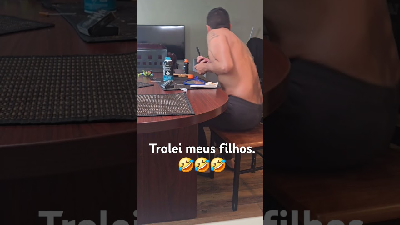 trolei meus filhos .#trolagemdecasal