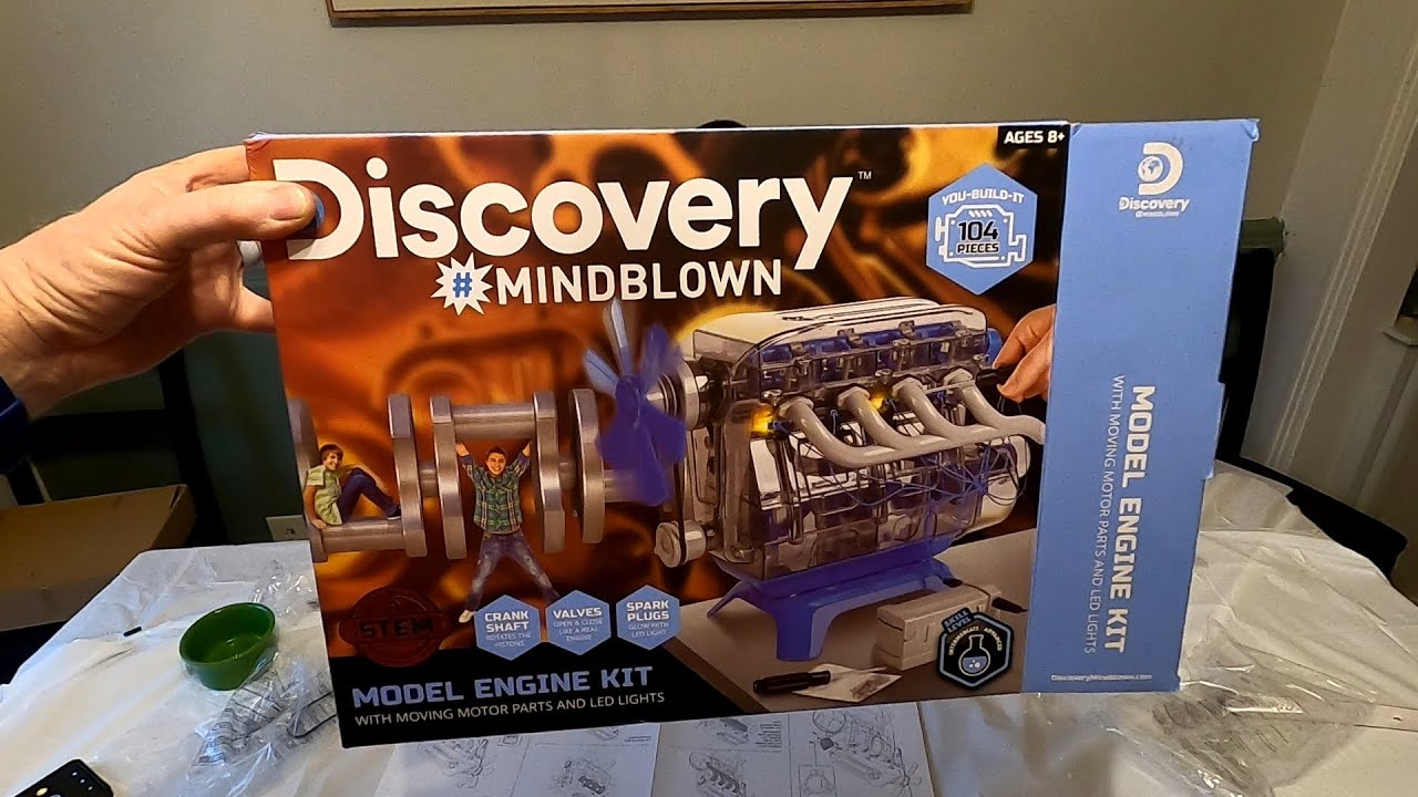 Barrington Engines Holiday Special: Complete Discovery Mindblown Engine Build with My Grandkids