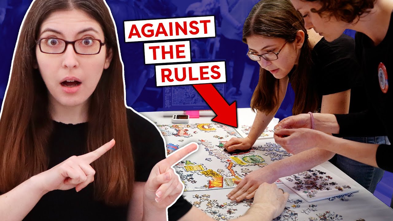 Oops I cheated at the biggest puzzle competition in America