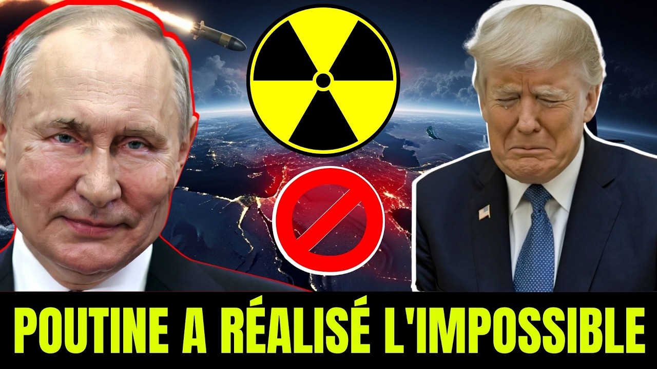 Poutine déclenche une MANŒUVRE nucléaire et change le CALCUL des États-Unis face à l’Iran ?