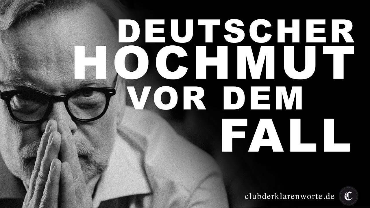 Deutschland zwischen Moral und Absturz &ndash; Eine bittere Analyse