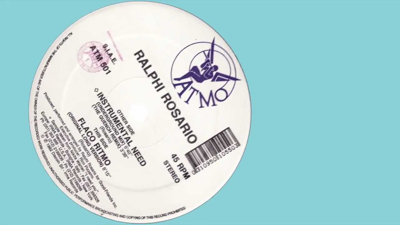 Ralphi Rosario - Flaco Ritmo (Long Mix)