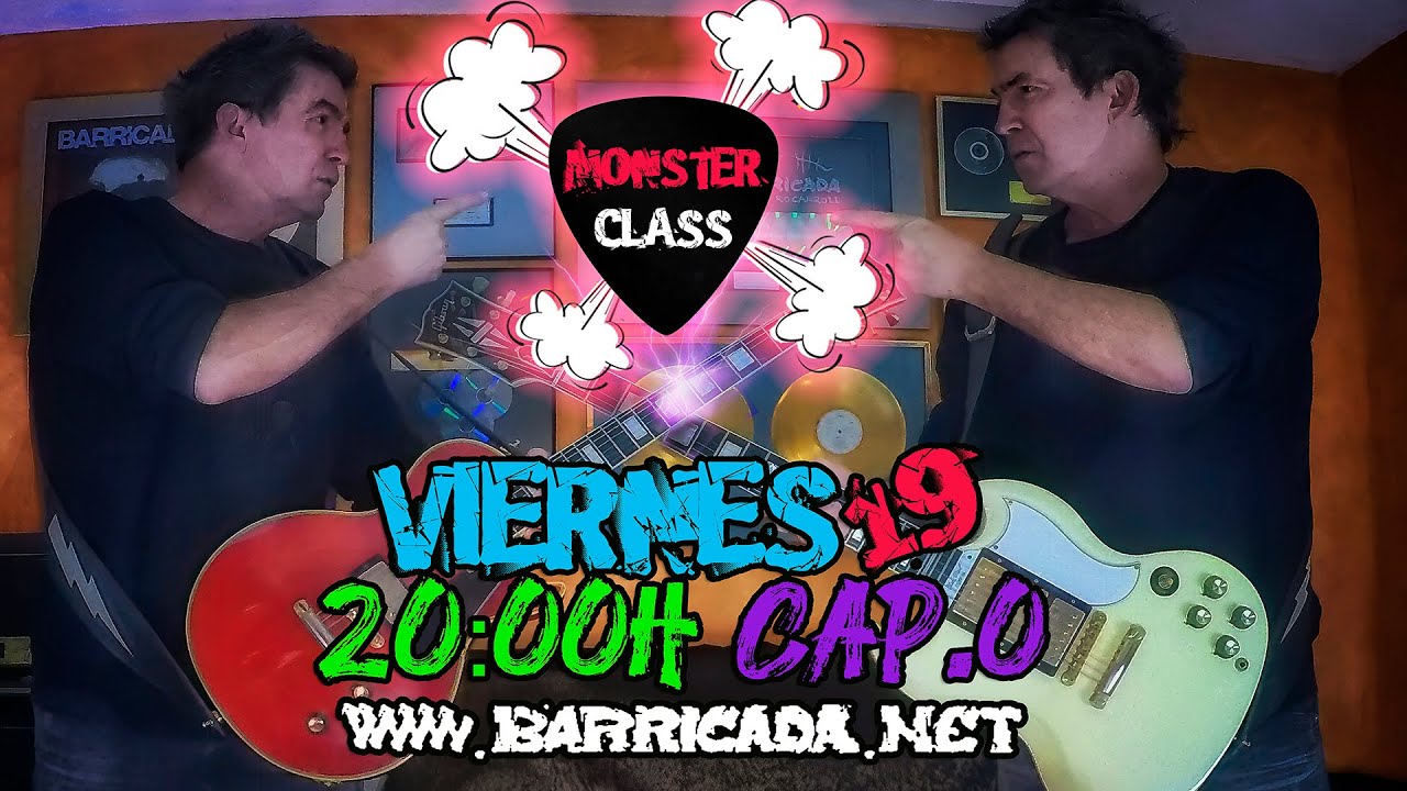 RIFFS BARRICADA MONSTER CLASS by ALFREDO PIEDRAFITA RIFFS BARRICADA