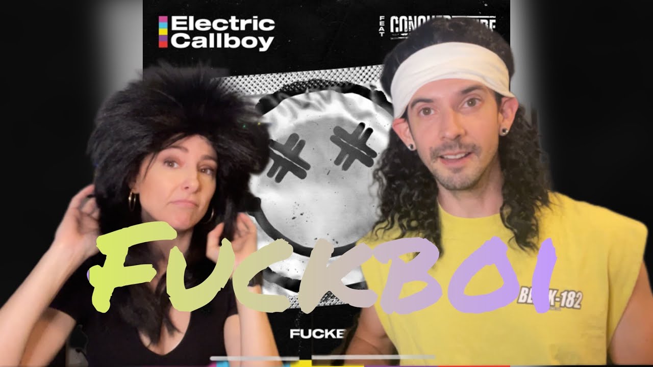 Electric Callboy ft. Conquer Divide - Fuckboi REACTION!! Jordan and Amanada React