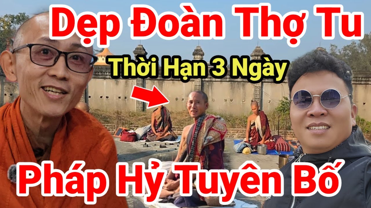Tập 57: Toang Rồi.. Sư Ph&aacute;p Hỷ Tuy&ecirc;n Bố Sau 3 Ng&agrave;y Dẹp Bỏ Đo&agrave;n Tu Sư Minh Tuệ.Cấm Nhắc Đến 3 y 1 B&aacute;t