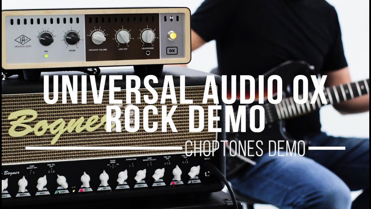 Universal Audio OX Amp Top Box | Rock Demo