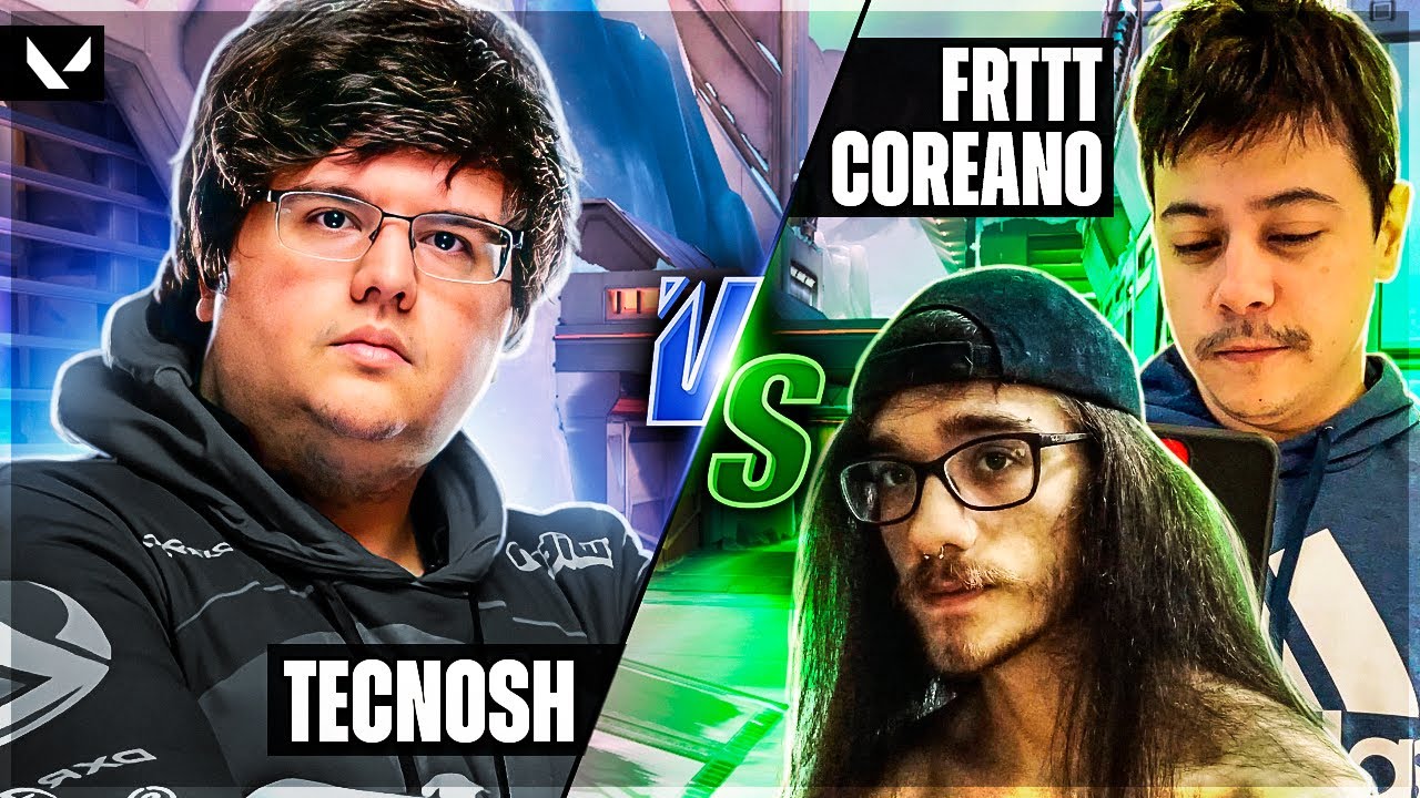TECNOSH vs COREANO e FRTTT NO VALORANT