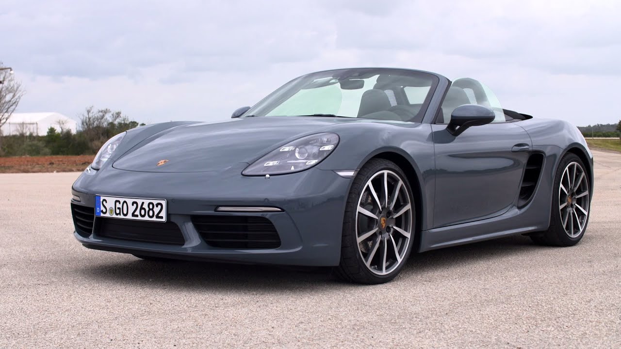 Porsche 718 Boxster Graphite Blue Metallic