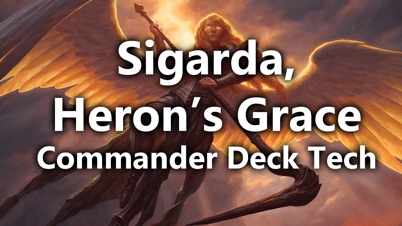 Sigarda, Heron's Grace Human Tribal Commander/EDH Deck Tech MTG