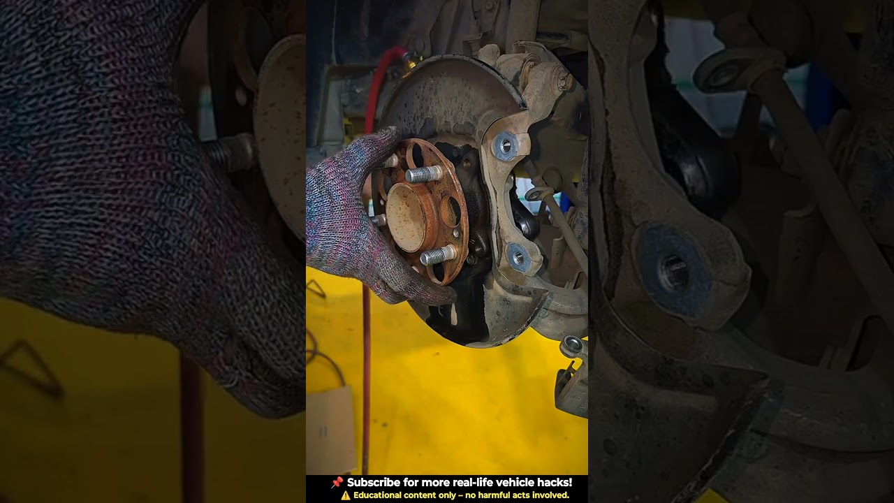 Honda Accord Rear Wheel Bearing Replacement Guide 🔧 | DIY Fix for Noise & Vibration