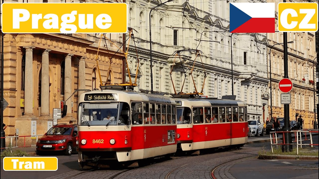 🇨🇿 TRAMS IN PRAGUE | Tramvaje v Praze 2018