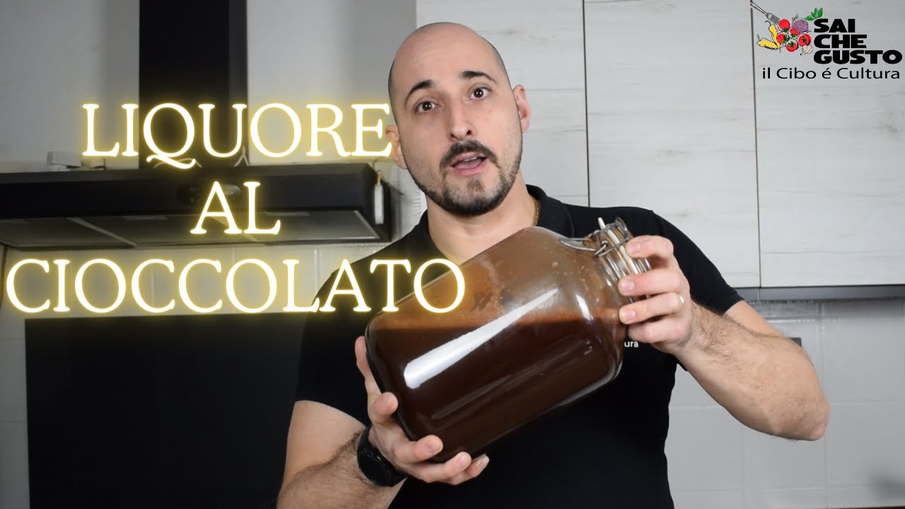 Liquore al cioccolato | Come realizzare un liquore fatto in casa | Chocolate liquor