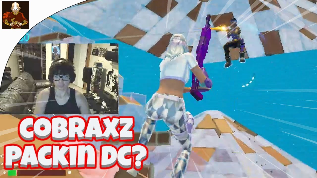 COBRAXZ vs DCAWESOMER😳 (1v1 ZONEWARS) [FORTNITE TOKEN/WAGER]